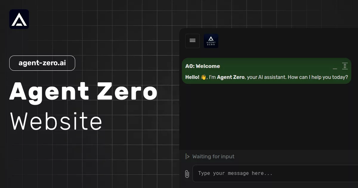 Agent Zero 官方分享图